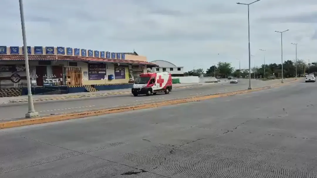 Los hechos ocurrieron sobre la avenida Isla de Tris.