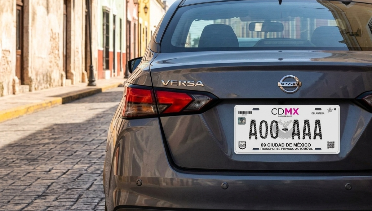 Autos con placas foráneas tienen tiempo límite para circular en Yucatán.