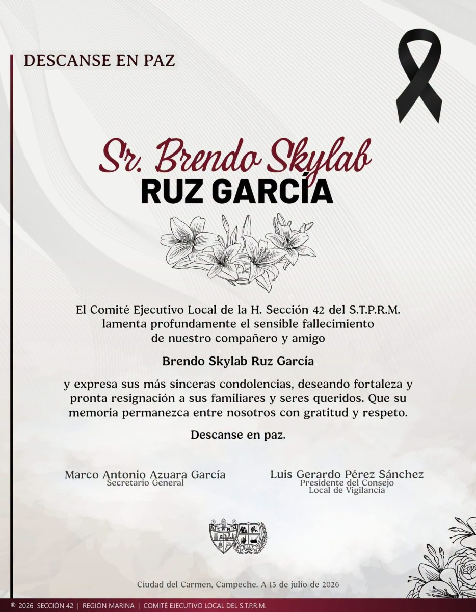 STPRM anuncia el fallecimiento de carmelita.