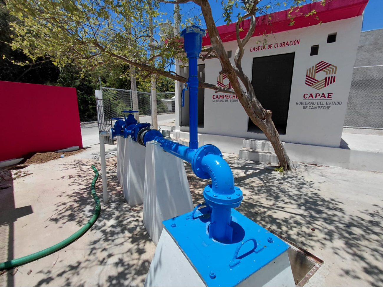 La bomba del pozo 4 no pudo operar por insuficiencia de voltaje.