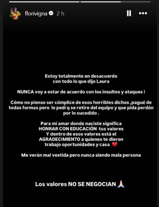 El comunicado