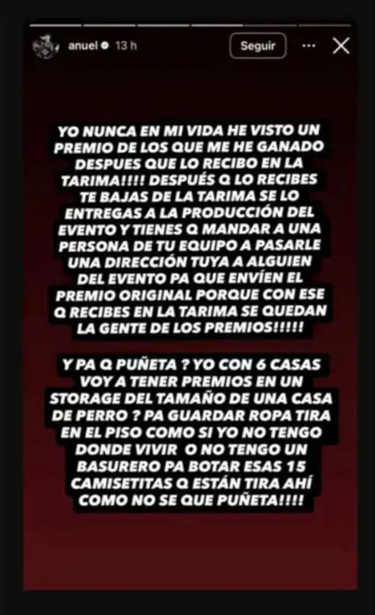 Anuel AA desmiente rumores en redes sociales.