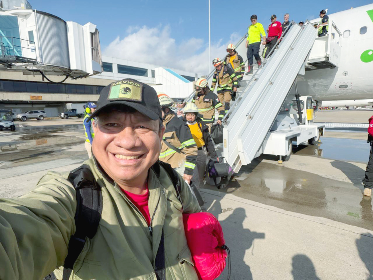 Brigada cancunense participa en misión internacional de búsqueda y rescate