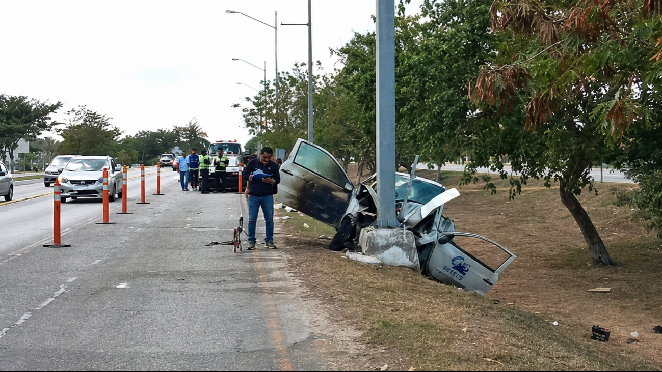 El Periférico de Mérida registra su peor primer semestre en años; motociclistas, víctimas principales