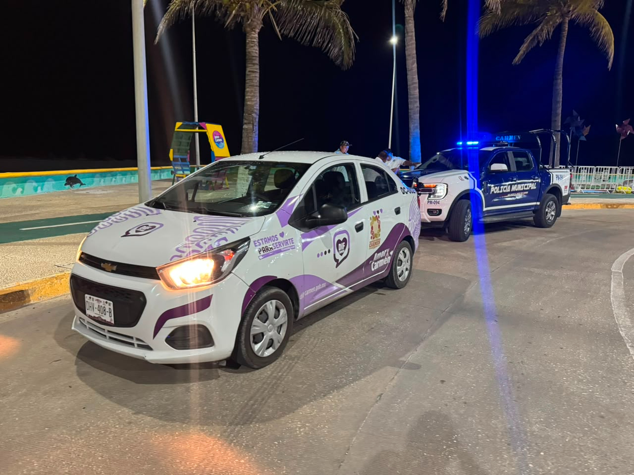 Localizan a adolescente en crisis emocional junto al mar; intervención policial evita un desenlace fatal