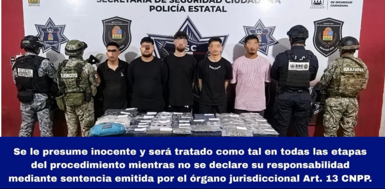 El aseguramiento se llevó a cabo durante un recorrido de Seguridad por la avenida Tika