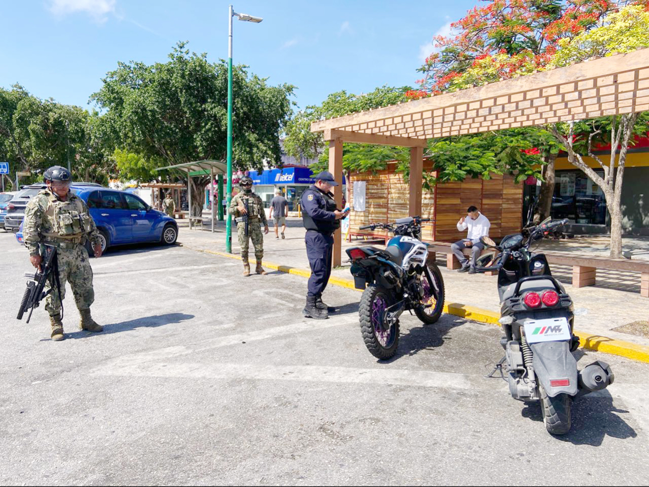 Los agentes atienden de manera prioritaria puntos de alta afluencia y sectores con quejas ciudadanas por exceso de velocidad o porque realizan peligrosas acrobacias