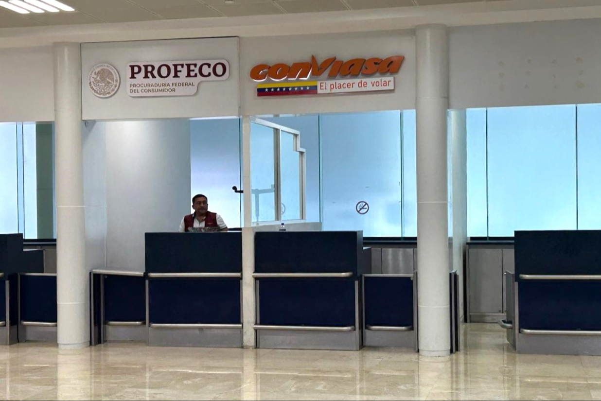 De 12 a 15 reportes diarios atiende el módulo de la Profeco en el AIC