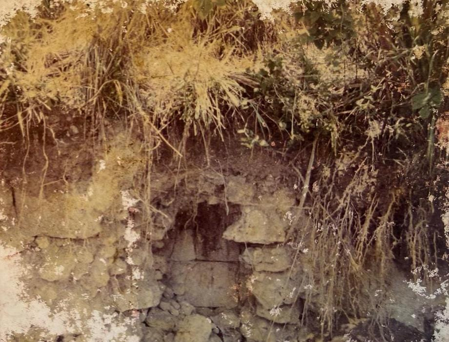Tomada en el año 2000, antes de la excavación