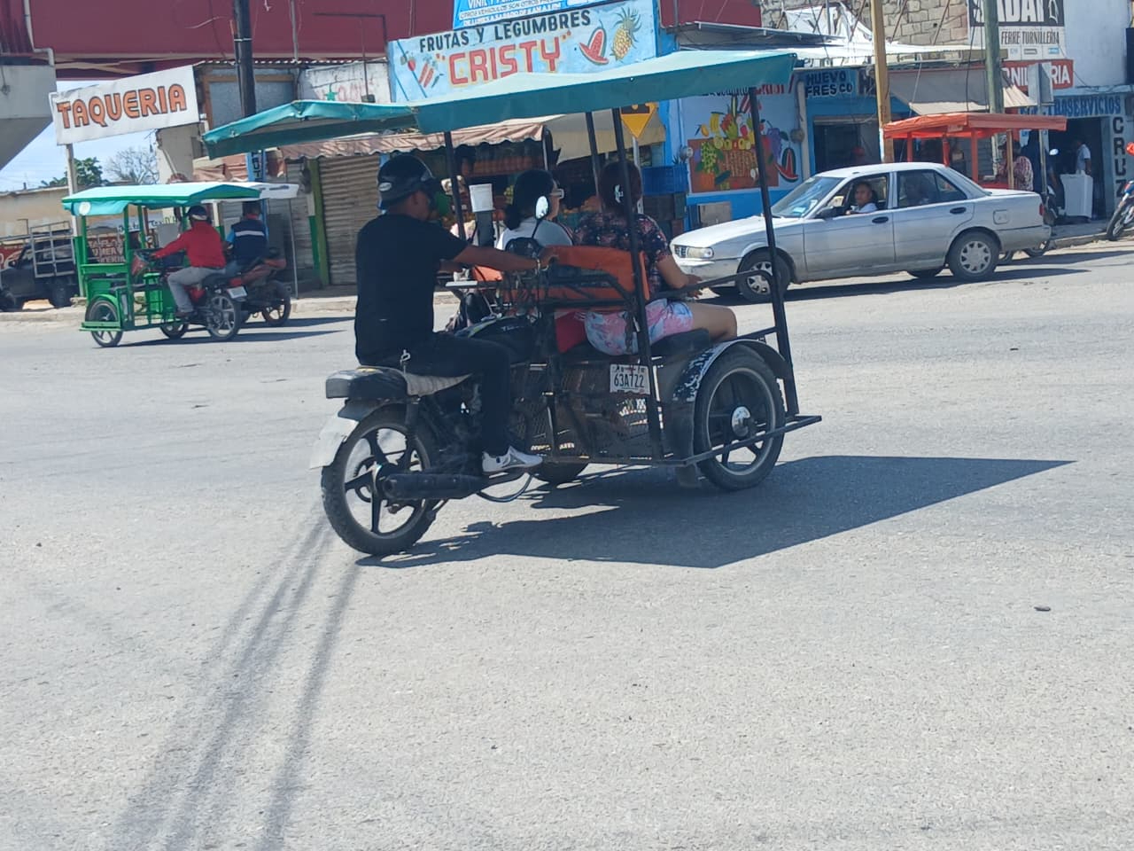 Censo mototaxis no permiso abierto Campeche
