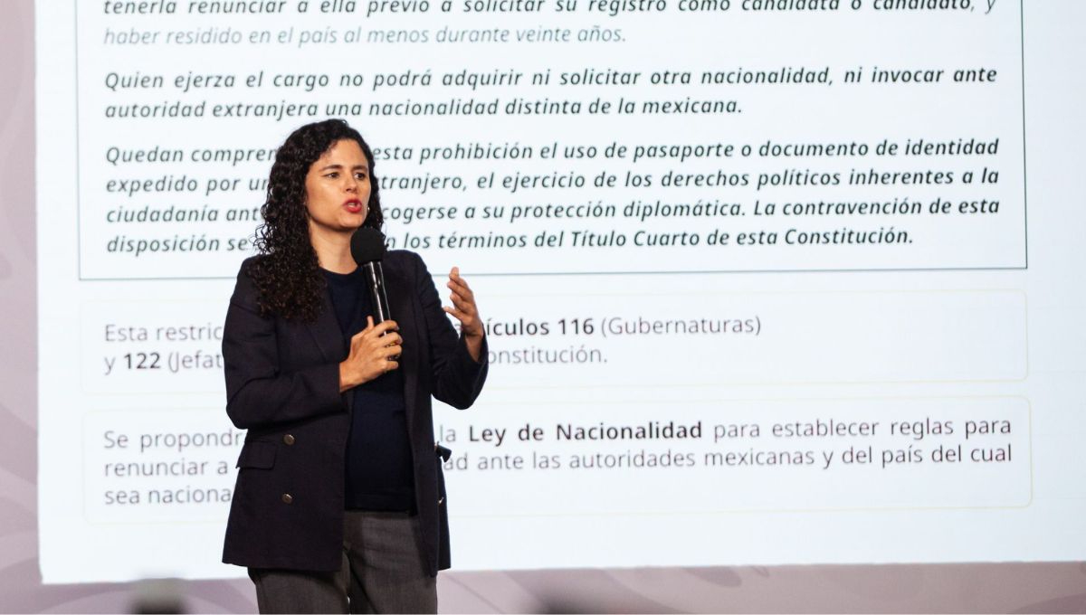 Luisa María Alcalde Luján, consejera jurídica de la Presidencia
