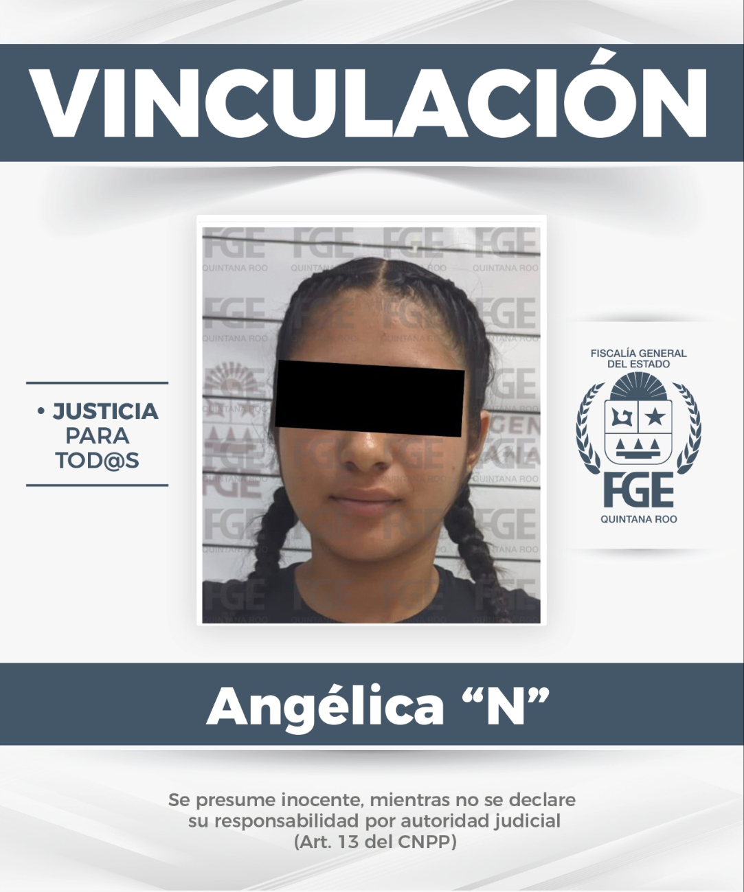 Angélica “N” fue asegurada por presuntamente captar a tres niñas para vender elotes en la 5.ª avenida