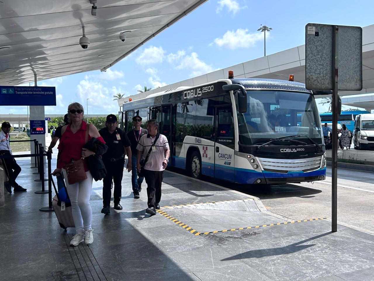 Varios pasajeros detectaron que el camión tiene problemas en el sistema de suspensión