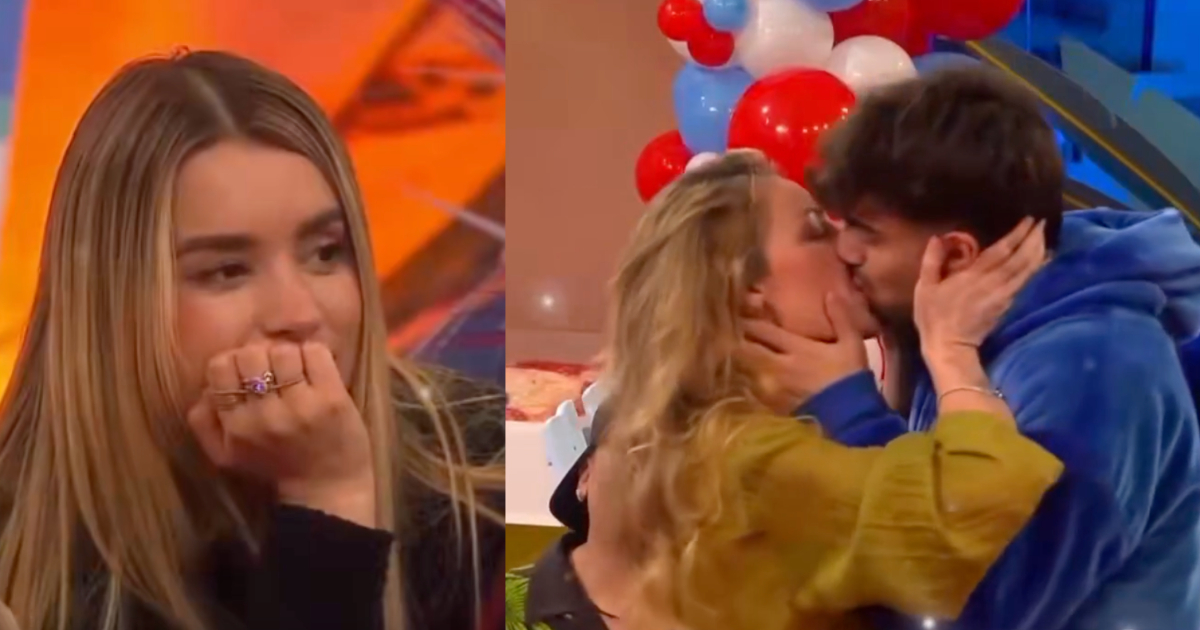 El beso que sorprendió a Brianda