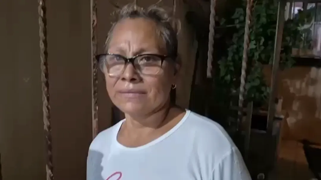 Eloida explica que el padre se encuentra en el estado de Campeche.