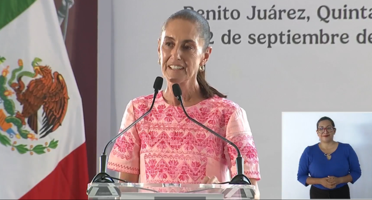 La presidenta Claudia Sheinbaum visita Cancún este sábado para el evento “Honestidad y resultados en Quintana Roo”.