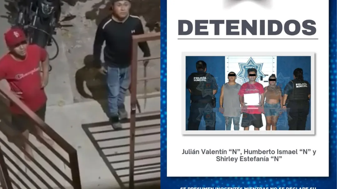 Los detenidos quedaron a disposición de la Fiscalía General del Estado para determinar su situación jurídica