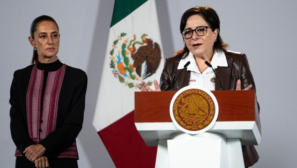 Laura Velázquez Alzúa, titular de la Coordinación Nacional de Protección Civil (CNPC)