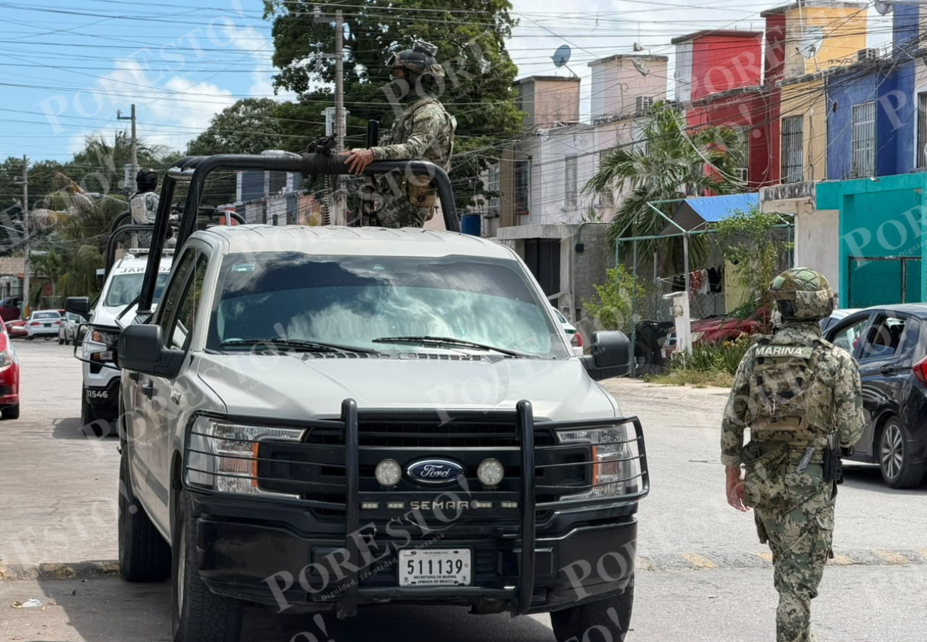 Realizan cateo por presunto narcomenudeo en un inmueble de La Guadalupana, Cancún