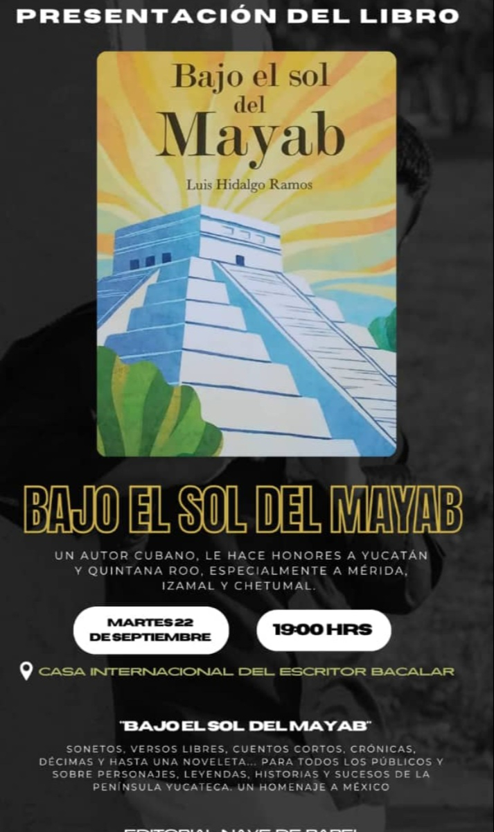 El libro se encuentra dedicado a Yucatán y Quintana Roo.