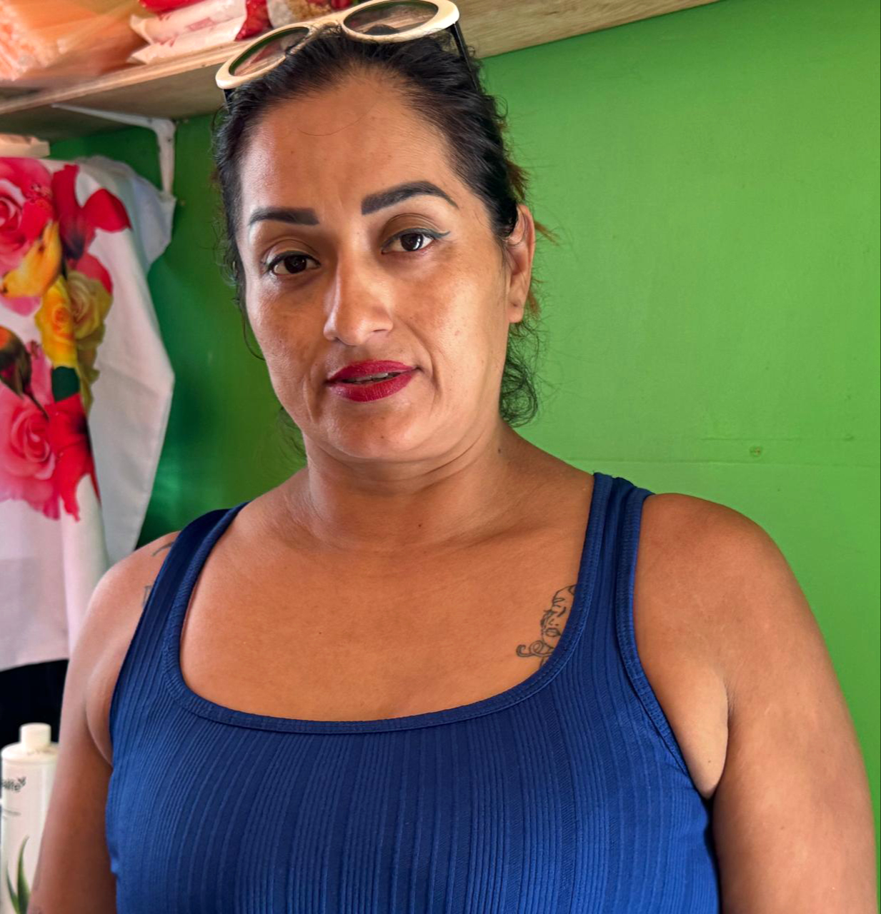 Teresa González pidió combatir  el sargazo en las costas locales