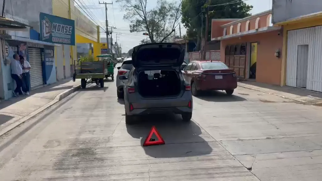 A pesar del impacto, no se reportaron personas lesionadas.