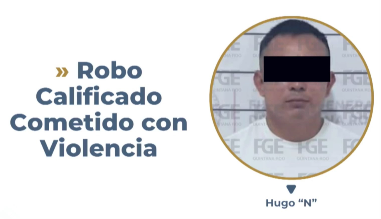 Hugo “N” fue detenido en la Supermanzana 66