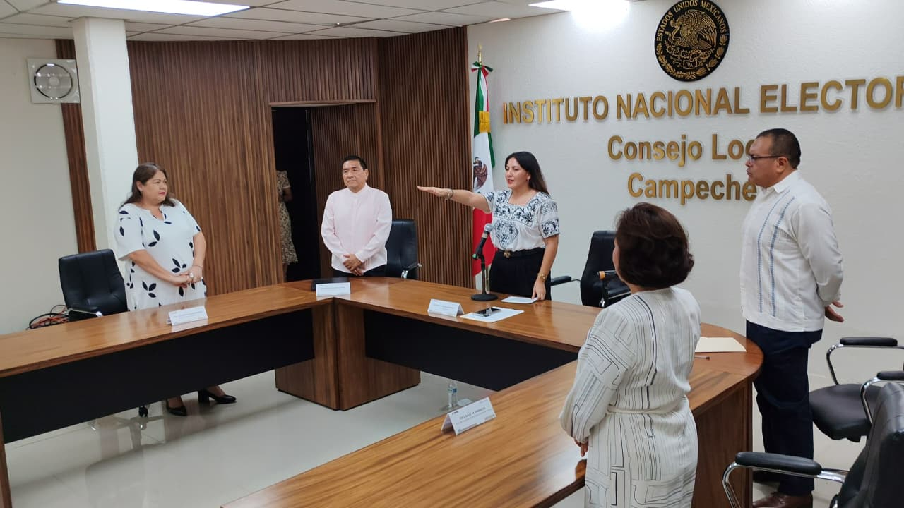 Elizabeth Tapia Quiñones asumió nuevamente la Vocalía Ejecutiva de la Junta Local del INE en Campeche.