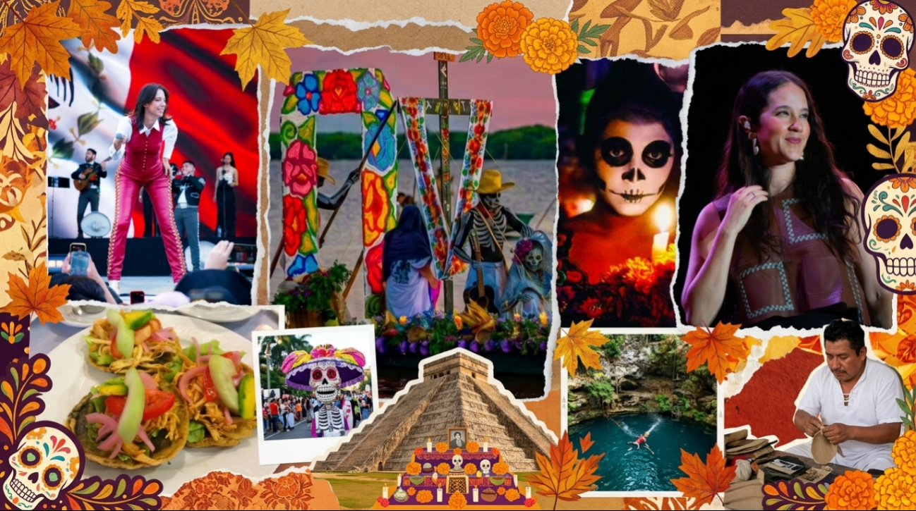 Eventos de octubre 2026 en Yucatán incluyen conciertos, festivales gastronómicos y actividades de Hanal Pixán