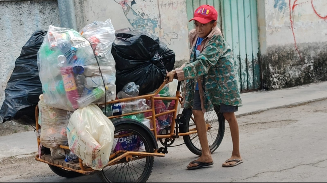 Suemy encuentra en el reciclaje una forma de ahorrar y cuidar el ambiente