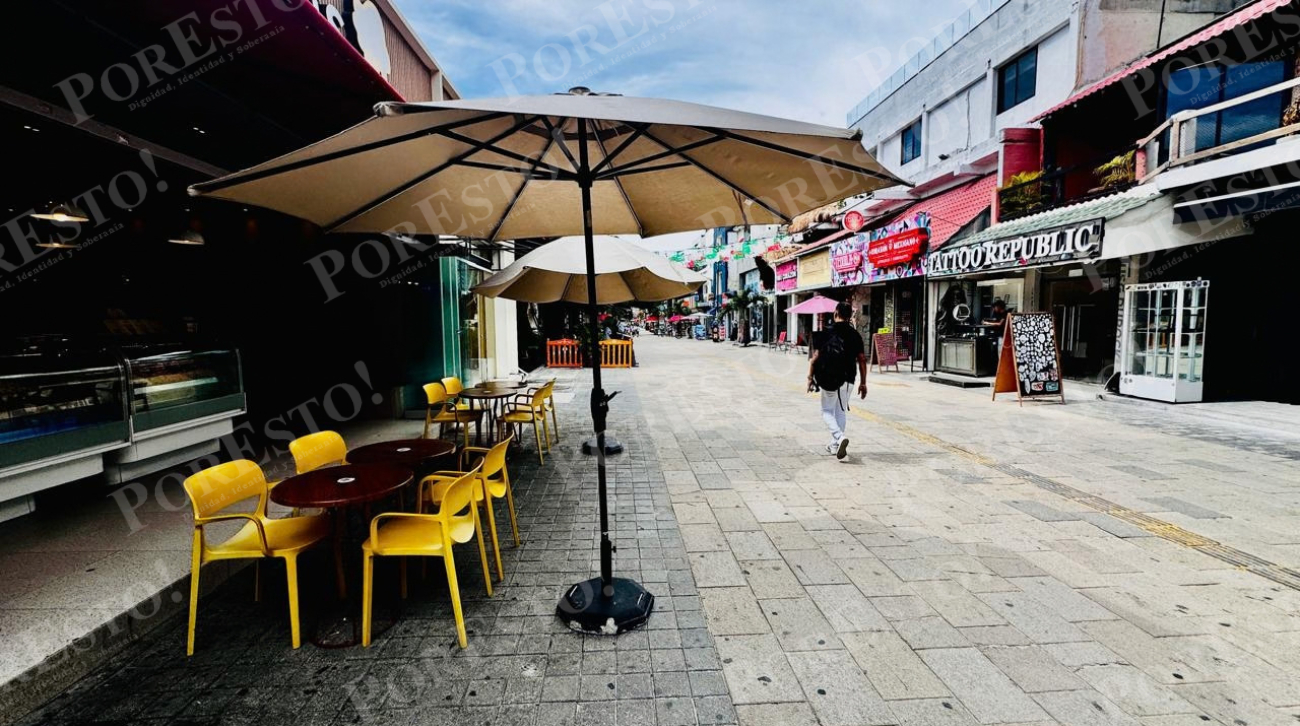 Comerciantes de la Quinta Avenida señalan que las rentas elevadas complican mantener abiertos sus establecimientos