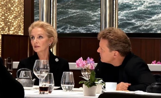 Carolina Herrera y Luis Miguel
