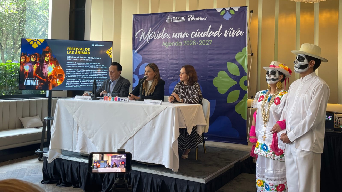Mérida prepara festivales, eventos gastronómicos, tradiciones y espectáculos para fin de año