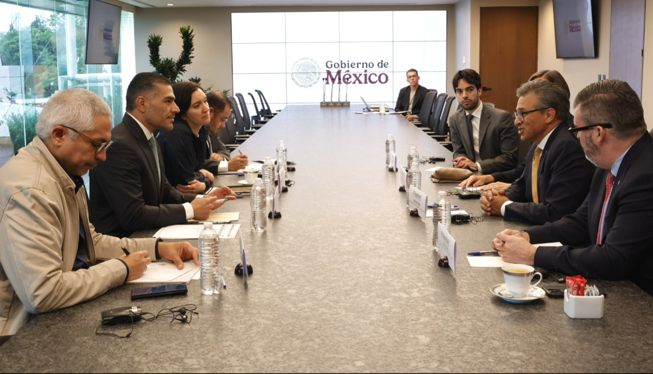 Omar García Harfuch se reunió con líderes del Business Council of Canada.