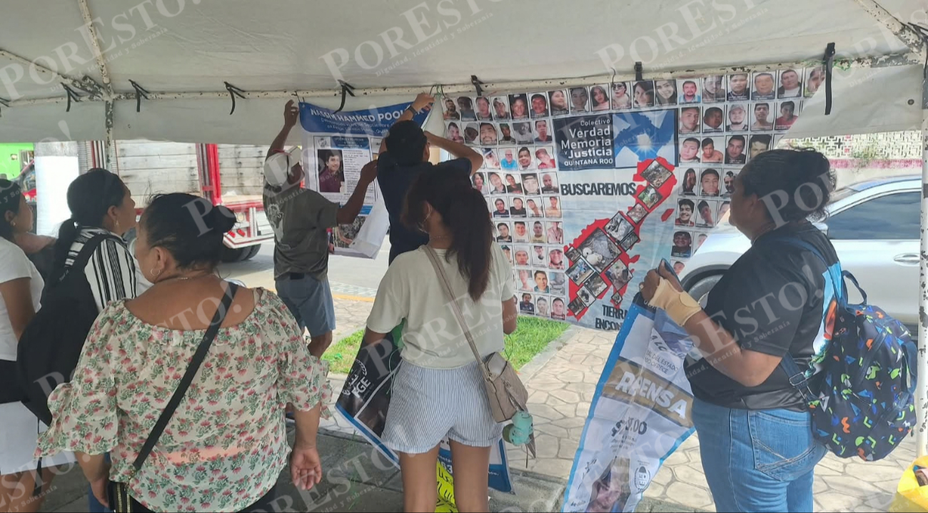 Se instalaron módulos para orientar a familiares de personas desaparecidas