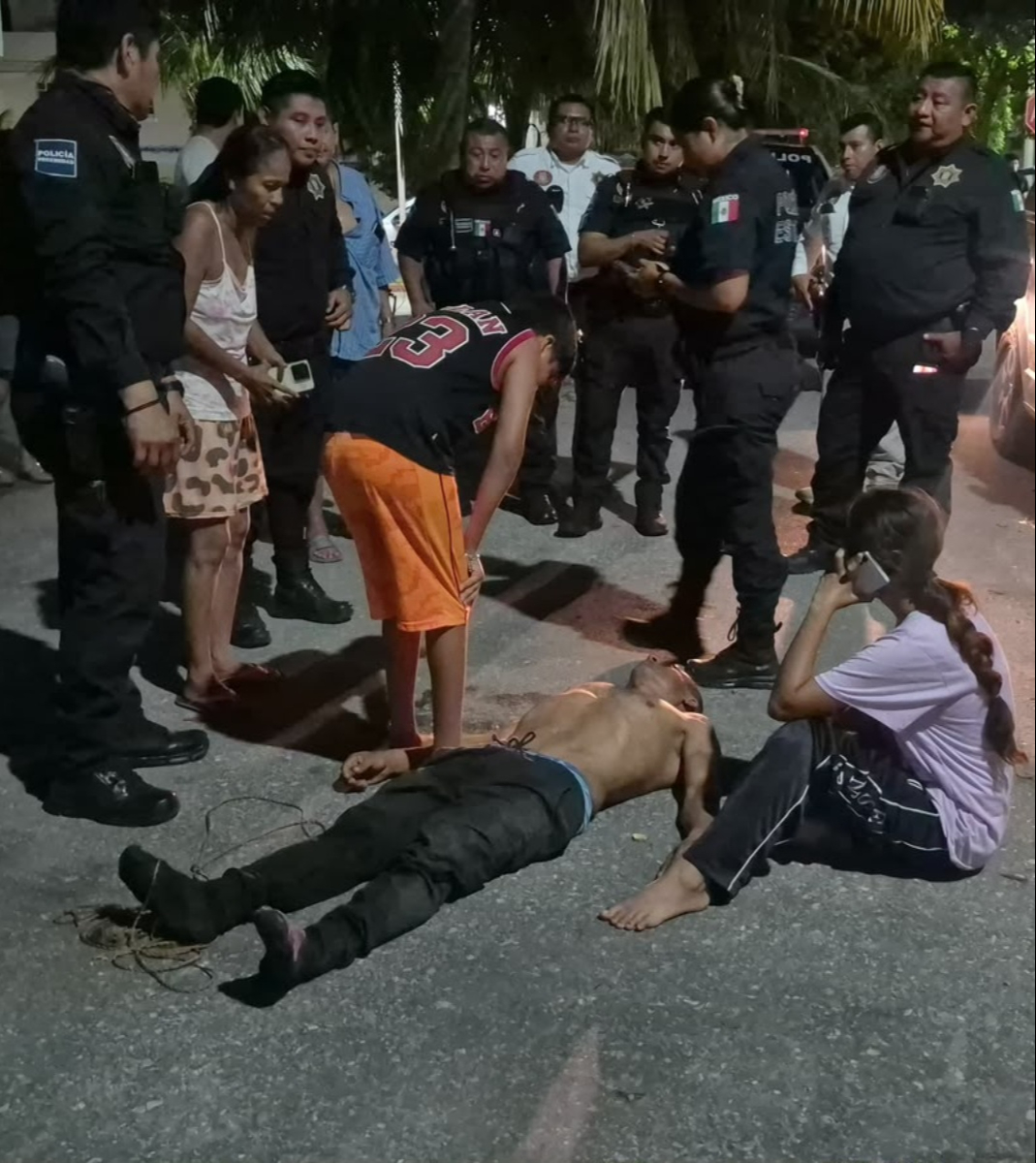 Vecinos señalaron al individuo como presunto responsable de robos.