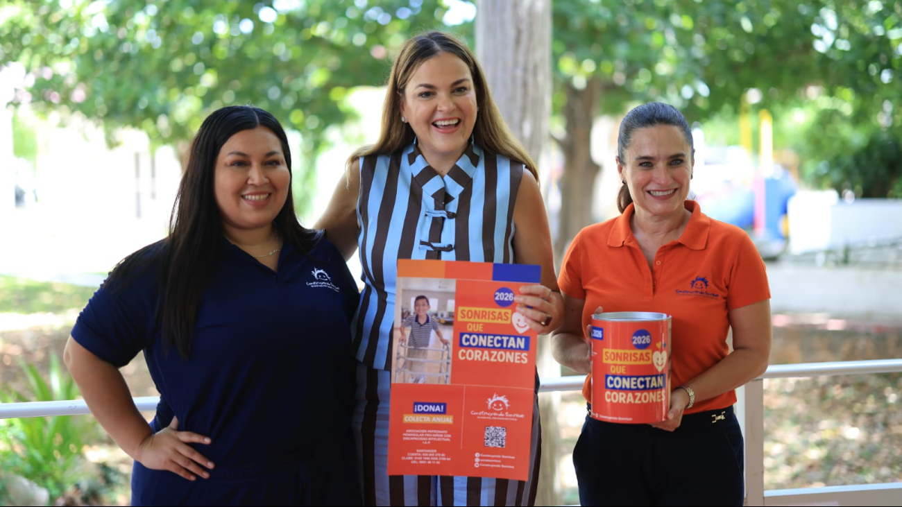Construyendo Sonrisas busca reunir 500 mil pesos con su colecta 2026 en Mérida