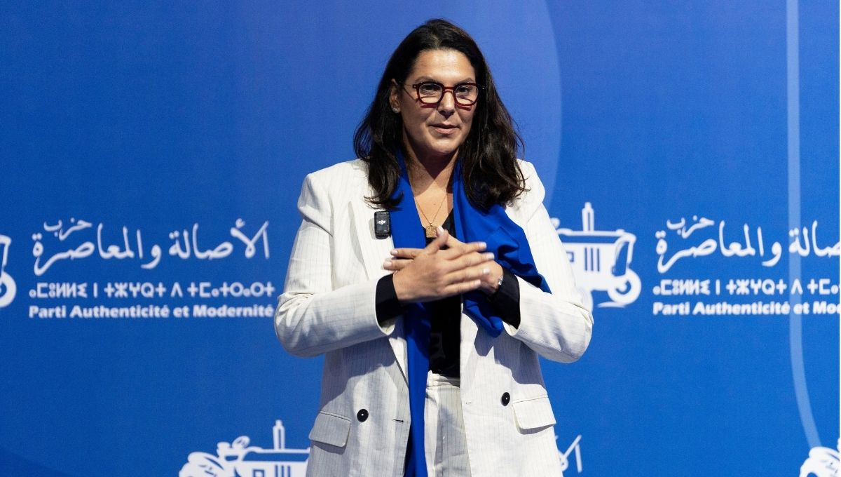 Fatima Ezzahra El mansouri se convirtió en la primera mujer en la historia de Marruecos en ocupar este cargo