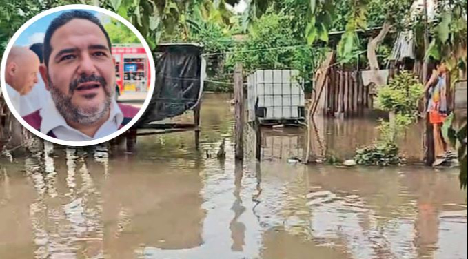 Kilómetro 36 enfrenta estragos por lluvias; vecinos exigen atención urgente