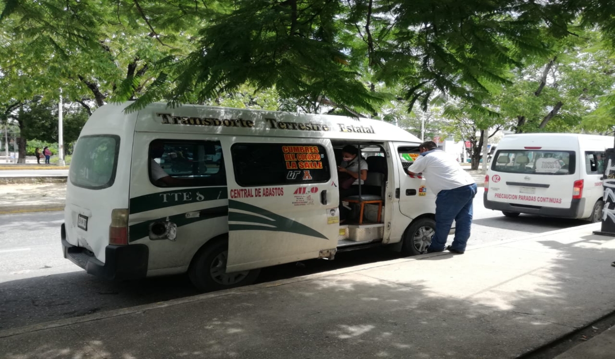 Verifican el cumplimiento de los protocolos sanitarios en el transporte de Quintana Roo. Foto: Víctor Ávalos. Verifican el cumplimiento de los protocolos sanitarios en el transporte de Quintana Roo. Foto: Víctor Ávalos.