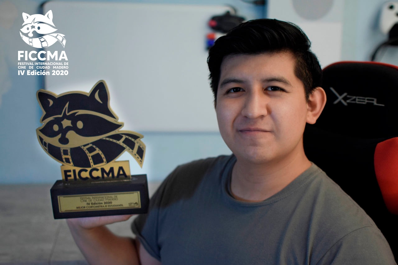 Jorge Dzib compitió contra otros cuatro proyectos Foto: FICCMa Jorge Dzib compitió contra otros cuatro proyectos Foto: FICCMa