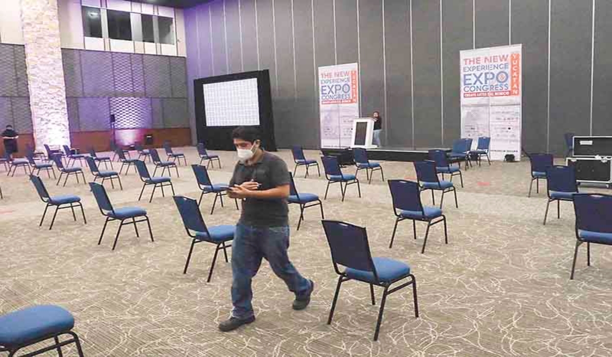 Este miércoles se reanudan las actividades en el Centro Internacional de Congresos. Foto: Cuauhtémoc Moreno Este miércoles se reanudan las actividades en el Centro Internacional de Congresos. Foto: Cuauhtémoc Moreno