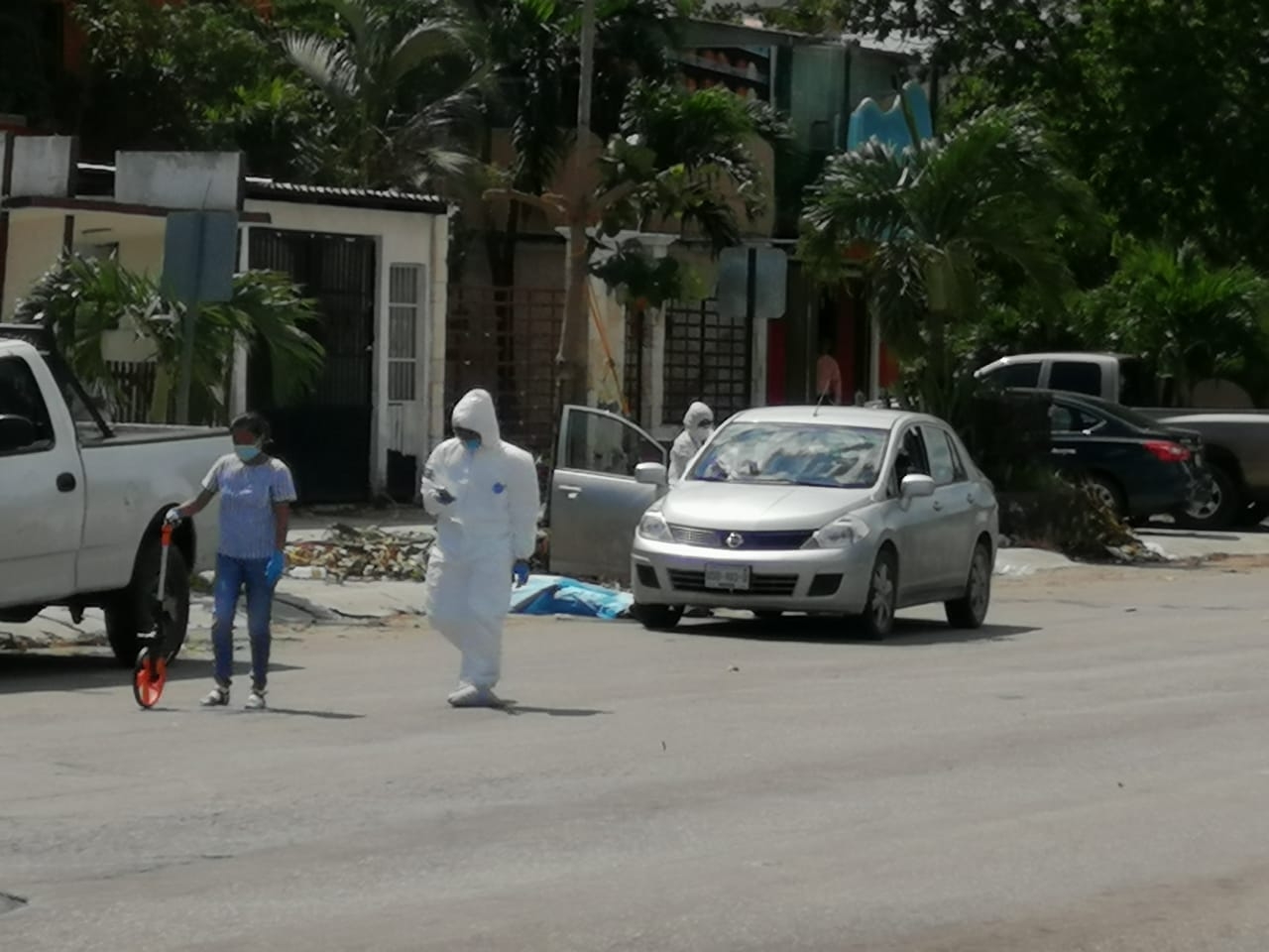 Los hechos ocurrieron a escasos metros del edificio de la Secretaría General de Seguridad Pública. Foto: Por Esto! Los hechos ocurrieron a escasos metros del edificio de la Secretaría General de Seguridad Pública. Foto: Por Esto!