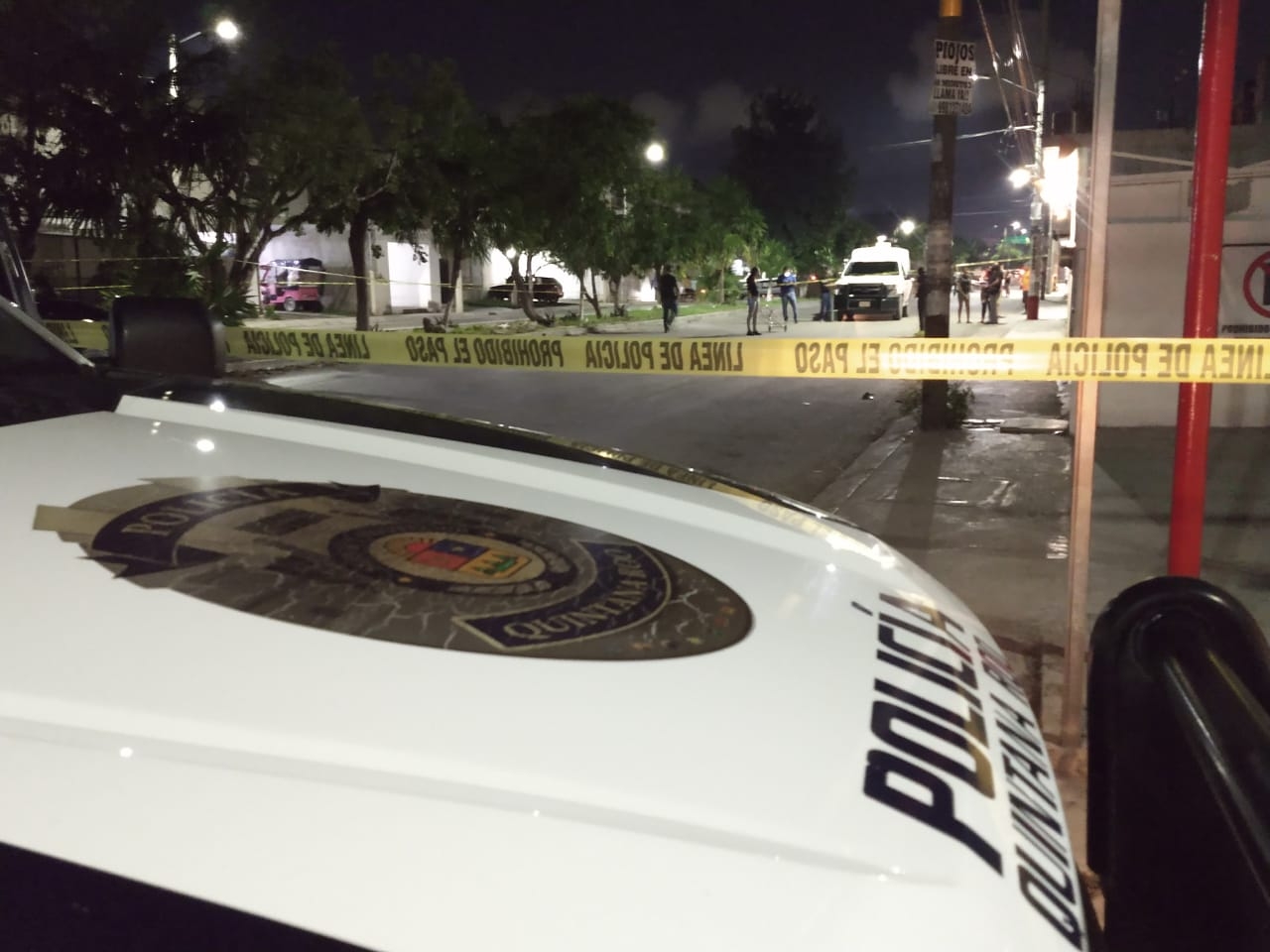 Dos hombres fueron impactados, uno murió instantáneamente y el otro fue trasladado a un hospital Foto: Jazmín Rodríguez Dos hombres fueron impactados, uno murió instantáneamente y el otro fue trasladado a un hospital Foto: Jazmín Rodríguez