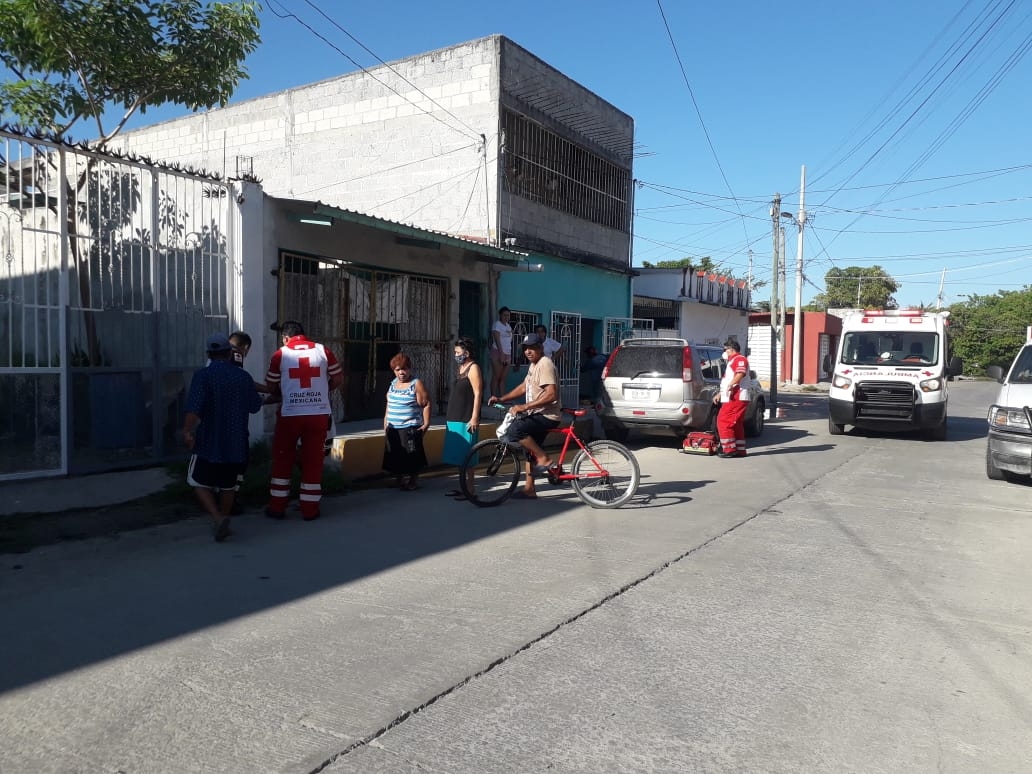 Golpean a mujer en calles de Ciudad del Carmen