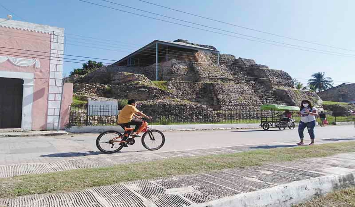 Hasta el momento, la zona arqueológica se mantiene cerrada. Foto: Carlos Chan Toloza. Hasta el momento, la zona arqueológica se mantiene cerrada. Foto: Carlos Chan Toloza.
