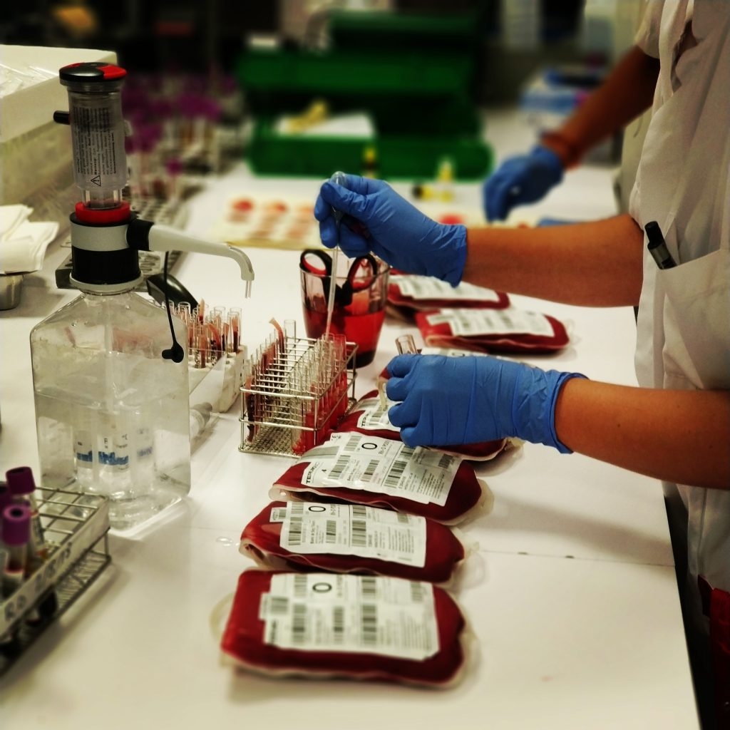 Los donadores son sometidos a una Prueba de Proteína Reactiva Foto: Jorge Delgado