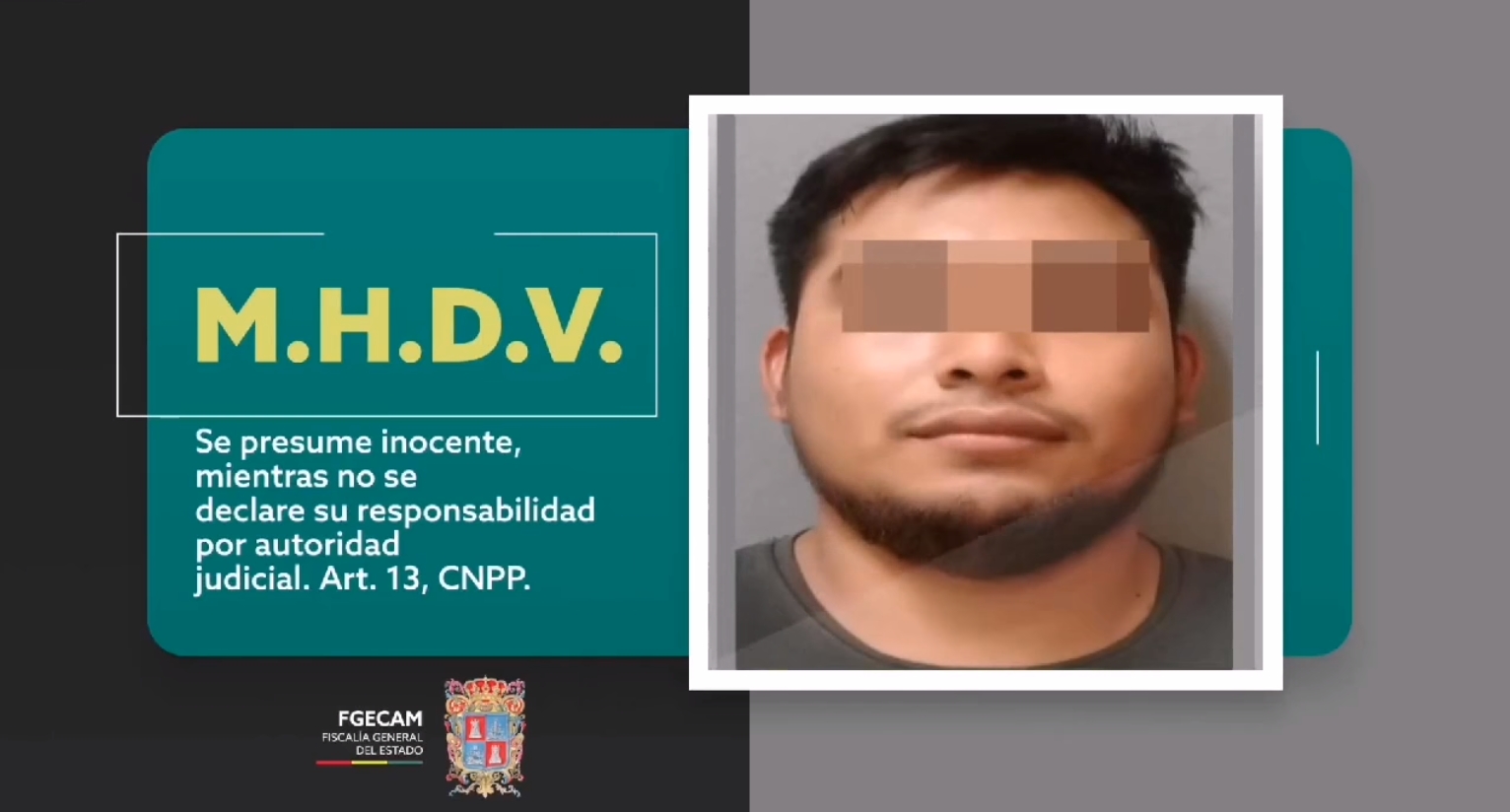 El hombre cometió el delito en al menos tres ocasiones Foto: FGE El hombre cometió el delito en al menos tres ocasiones Foto: FGE