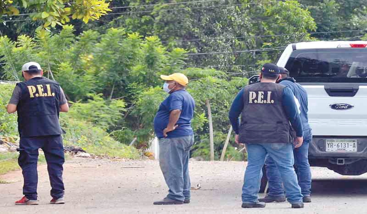 El padre de Erica también participó en la movilización policíaca. Foto: Óscar Suaste.
