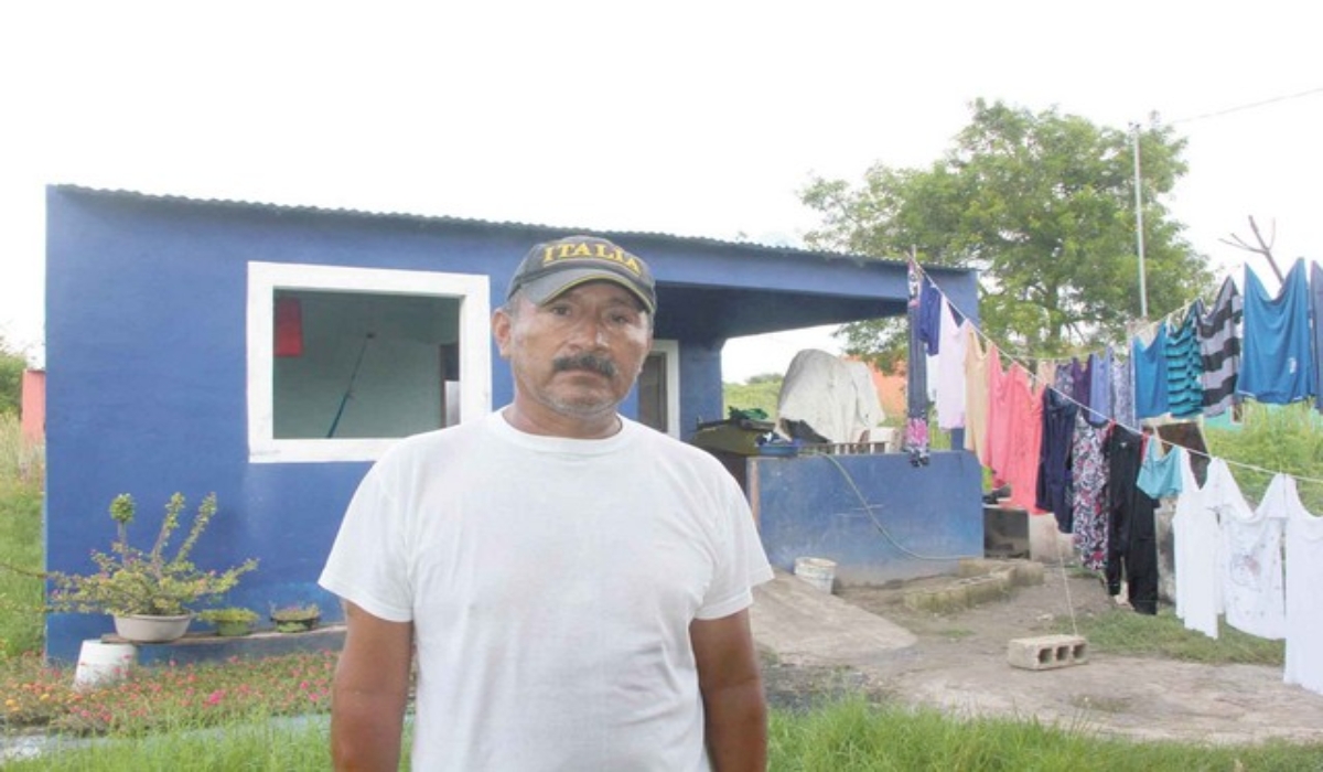 Vecinos de la colonia Nueva Ampliación Banco de Piedra denuncian que sus casas pueden colapsar. Foto: Jorge Jiménez.